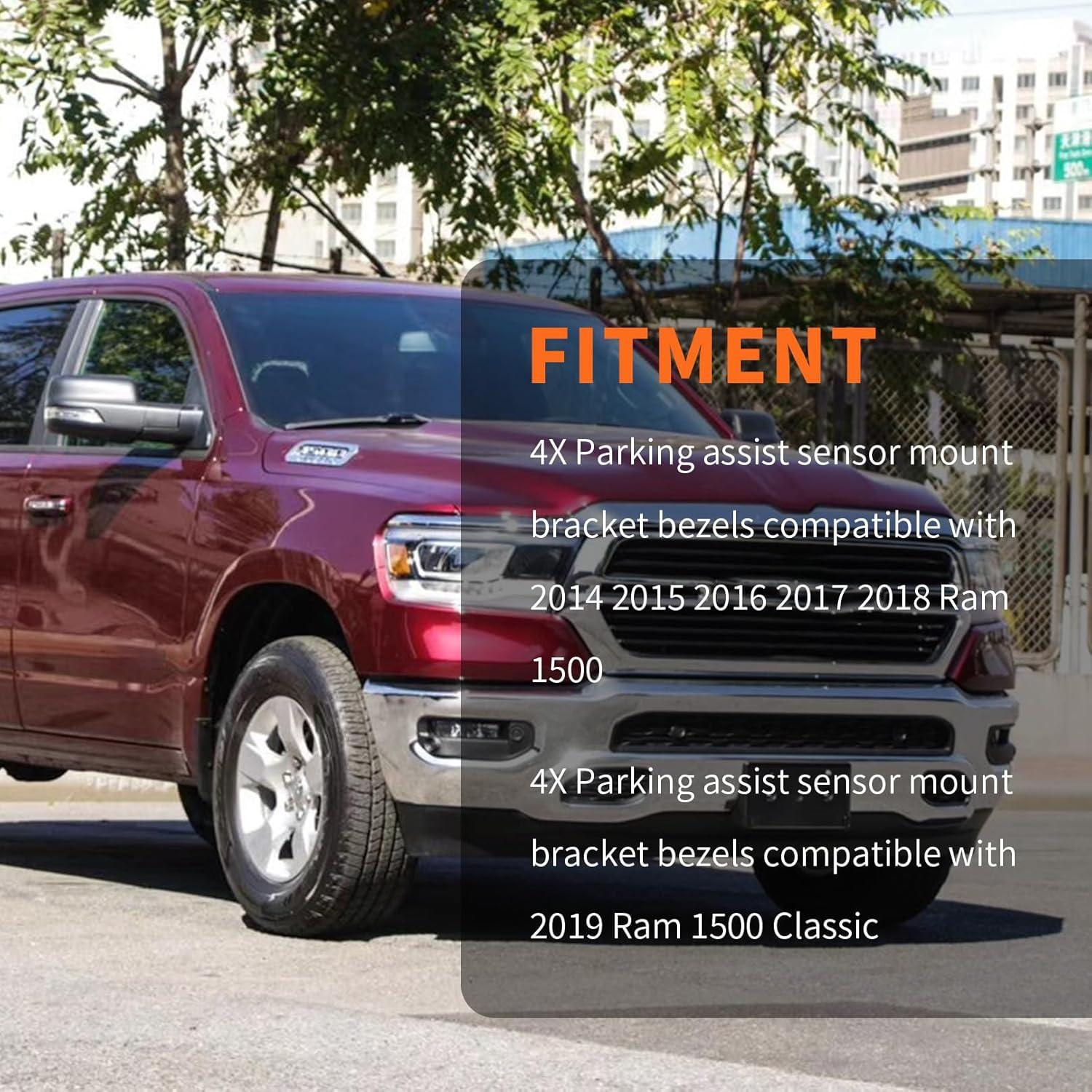 Soporte Sensor Estacionamiento 4X Aspaton Ram 1500 2014-2019