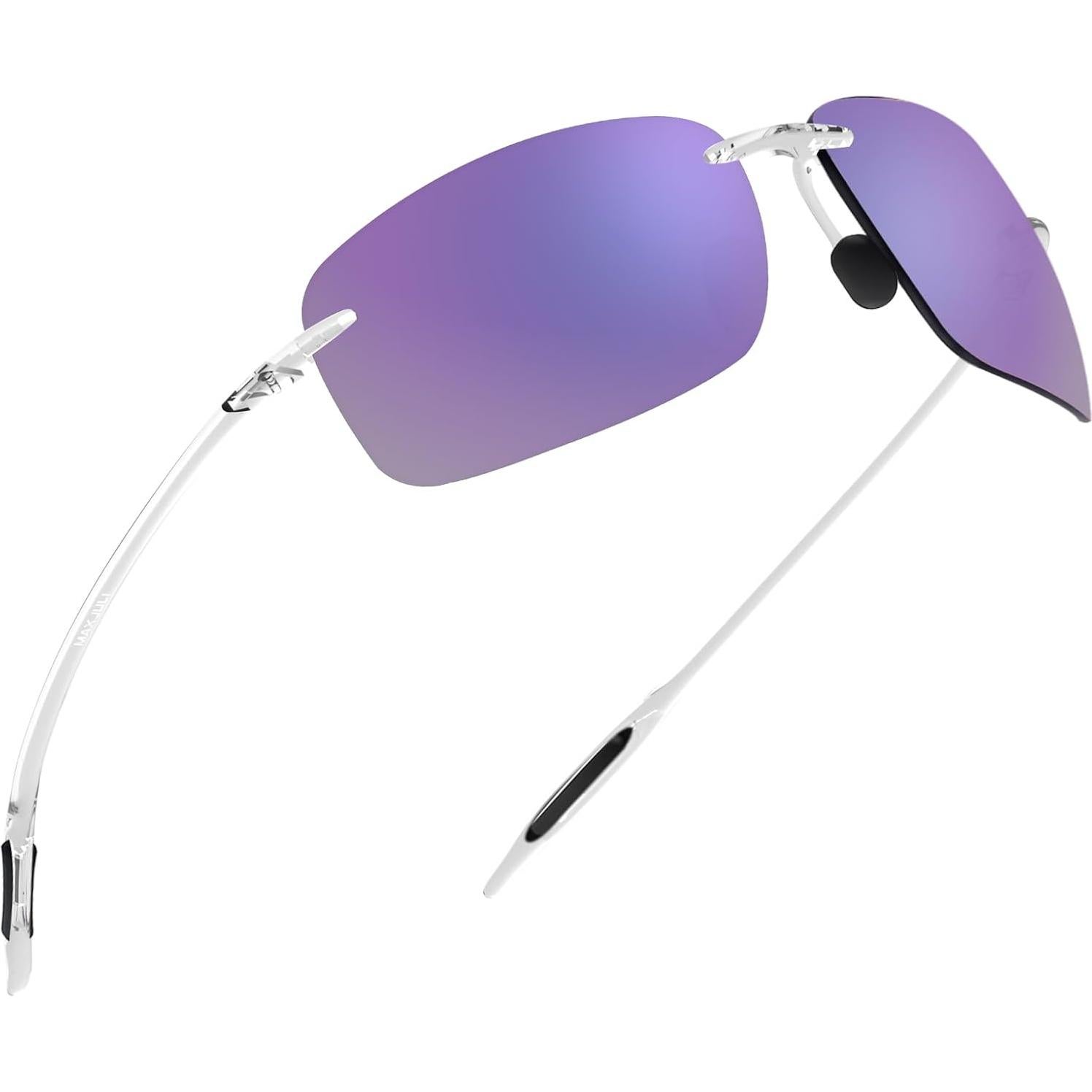 Gafas de sol JULI Polarizadas Unisex C14 Cristal Púrpura