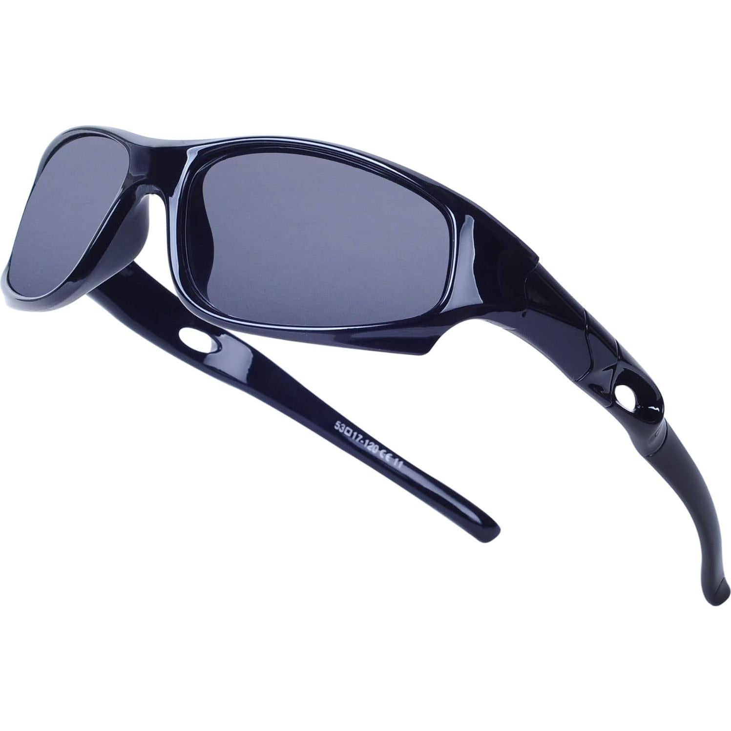 Gafas de sol deportivas JoXiGo UV400 para niños 3-12 años