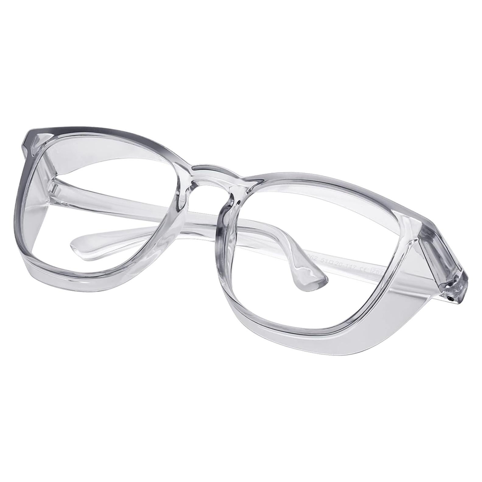 Gafas de Seguridad Konqkin A13 Grises Anti-Niebla y Luz Azul