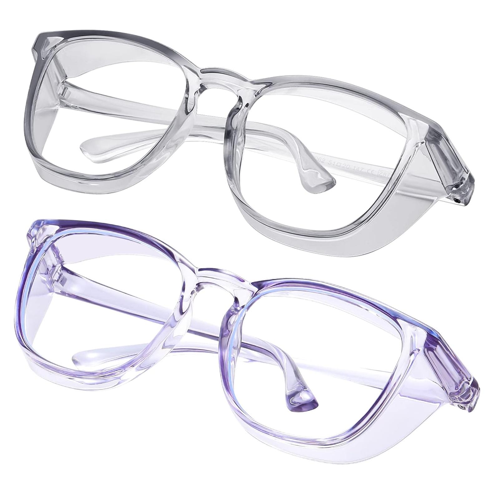 Gafas de Seguridad Konqkin Anti-Niebla para Adultos