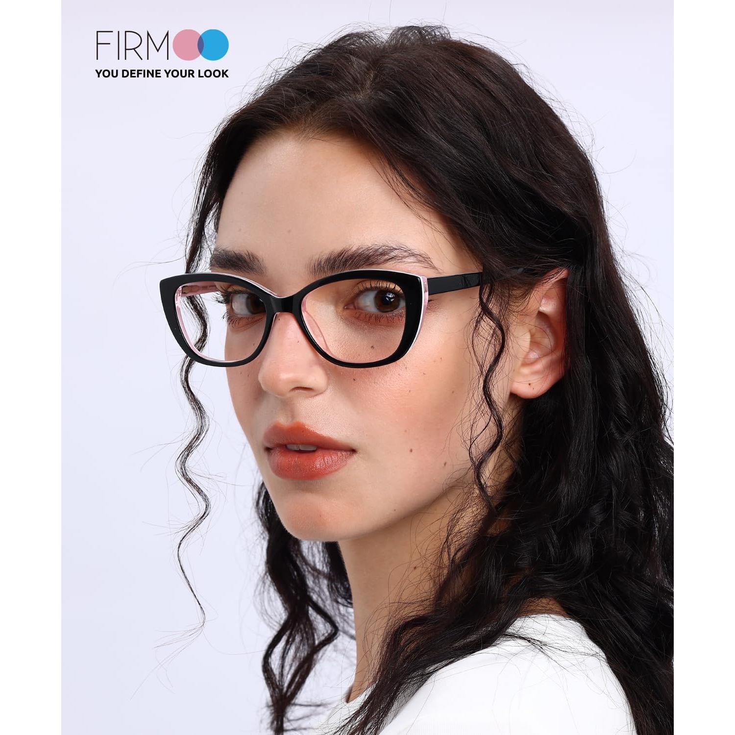 Gafas de lectura Firmoo Vintage Cateye con bloqueo luz azul 0.5x-3.0x