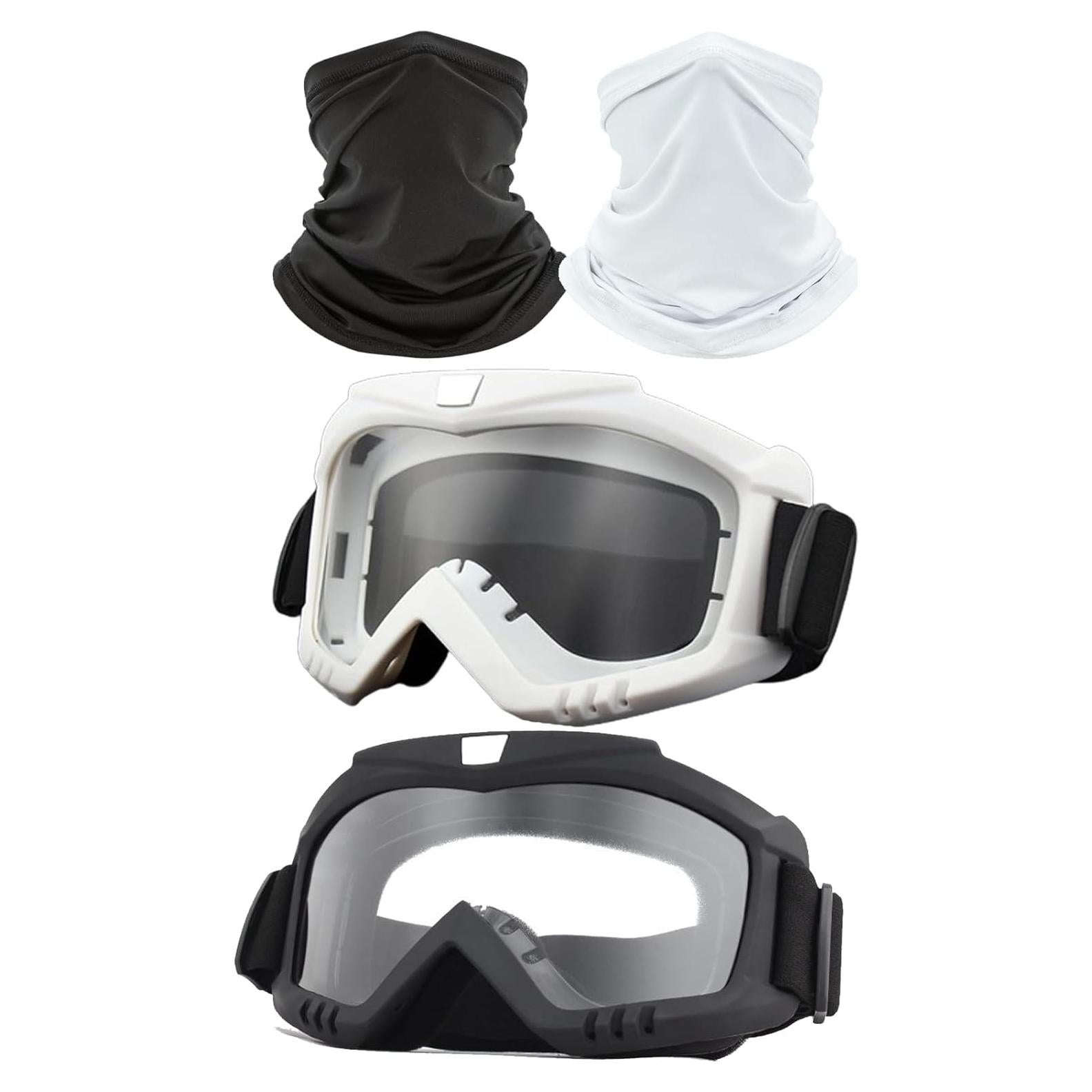 Gafas de motocross Immoono 2 paquetes con protección UV