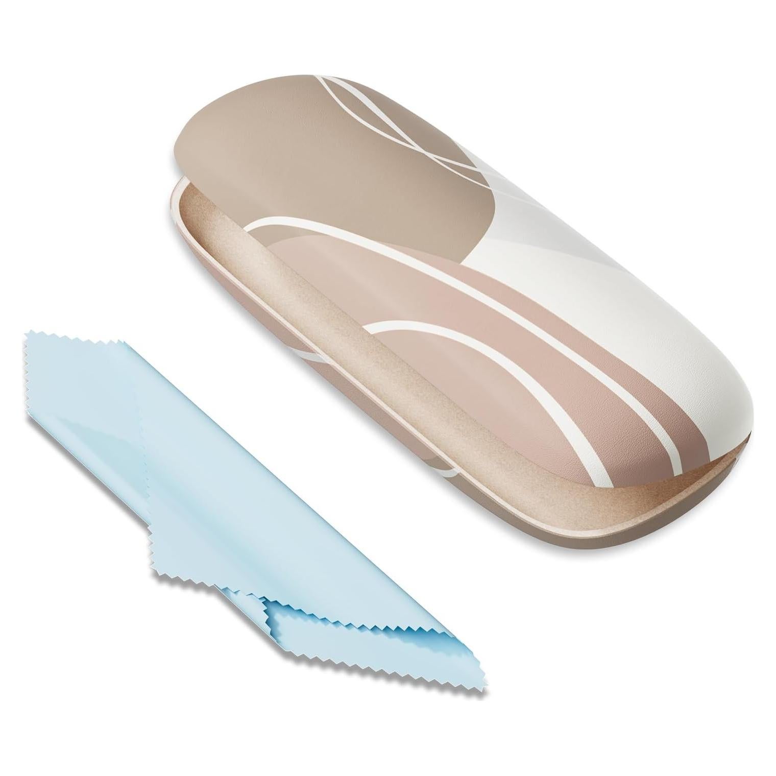 Estuche para Gafas ZAXMEY Duro Universal con Paño Limpieza