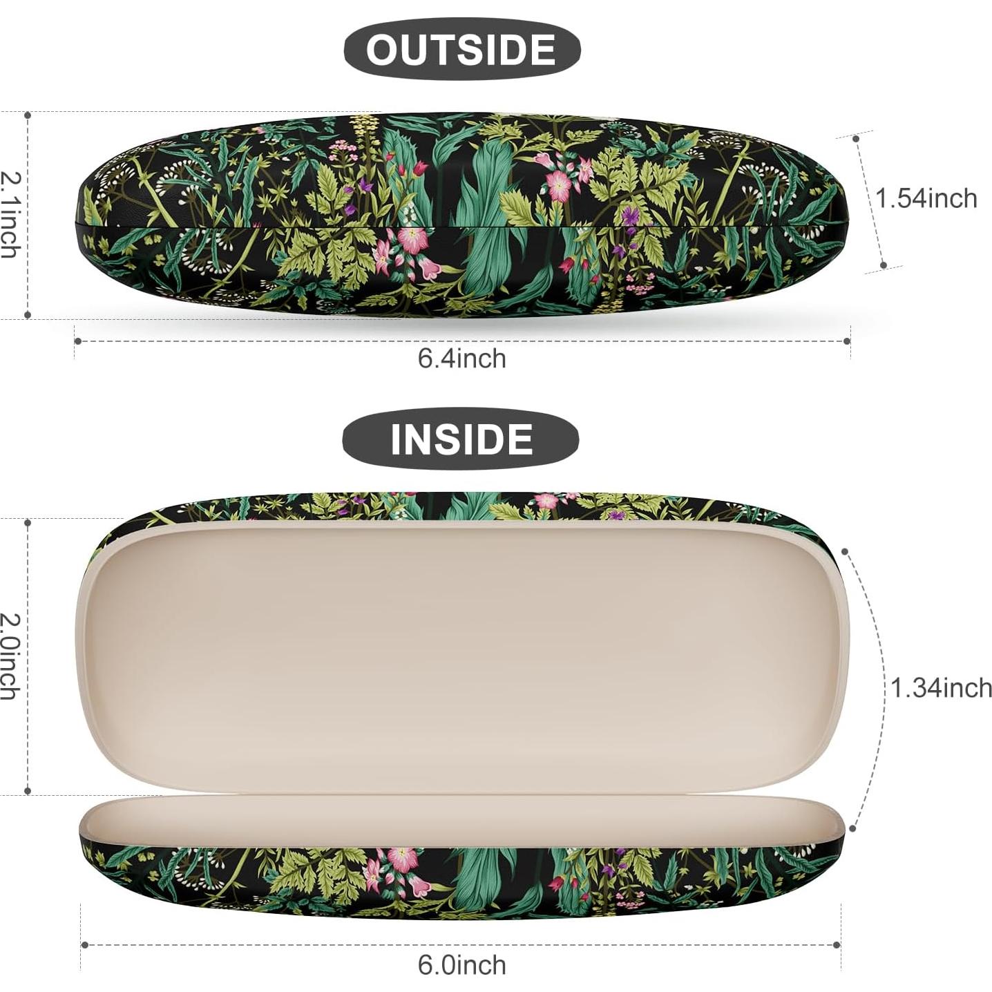 Estuche para Gafas ZAXMEY Duro Universal Flor Silvestre