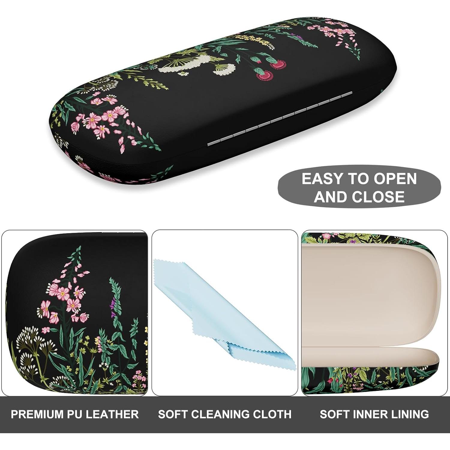 Estuche para Gafas ZAXMEY Duro Universal Flor Silvestre