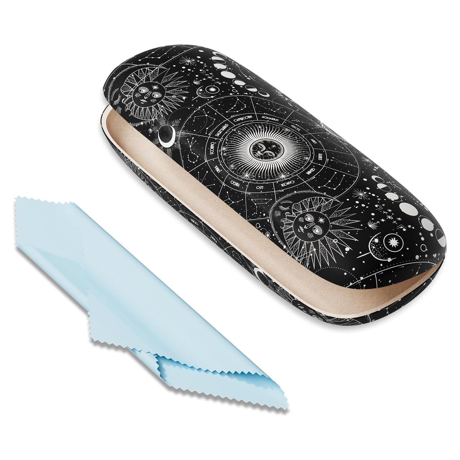 Estuche para Gafas ZAXMEY Duro Universal con Paño Limpieza