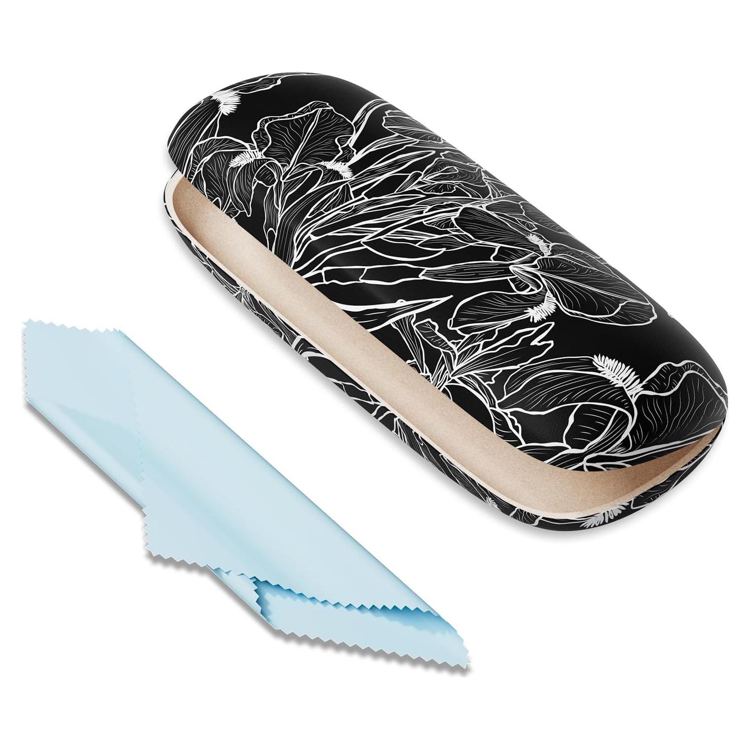 Estuche para Gafas ZAXMEY Duro Universal con Paño Limpieza