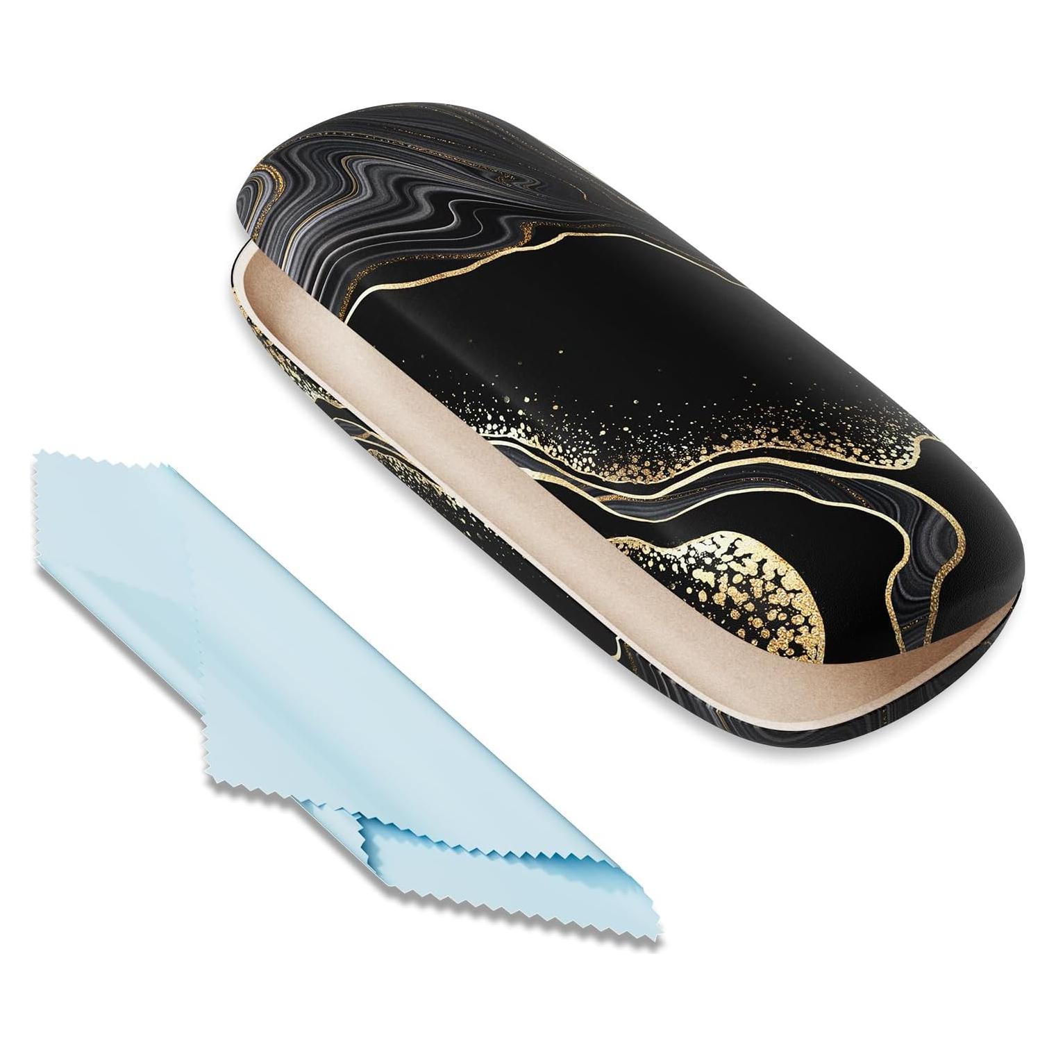 Estuche para Gafas ZAXMEY Duro Universal con Paño Limpieza
