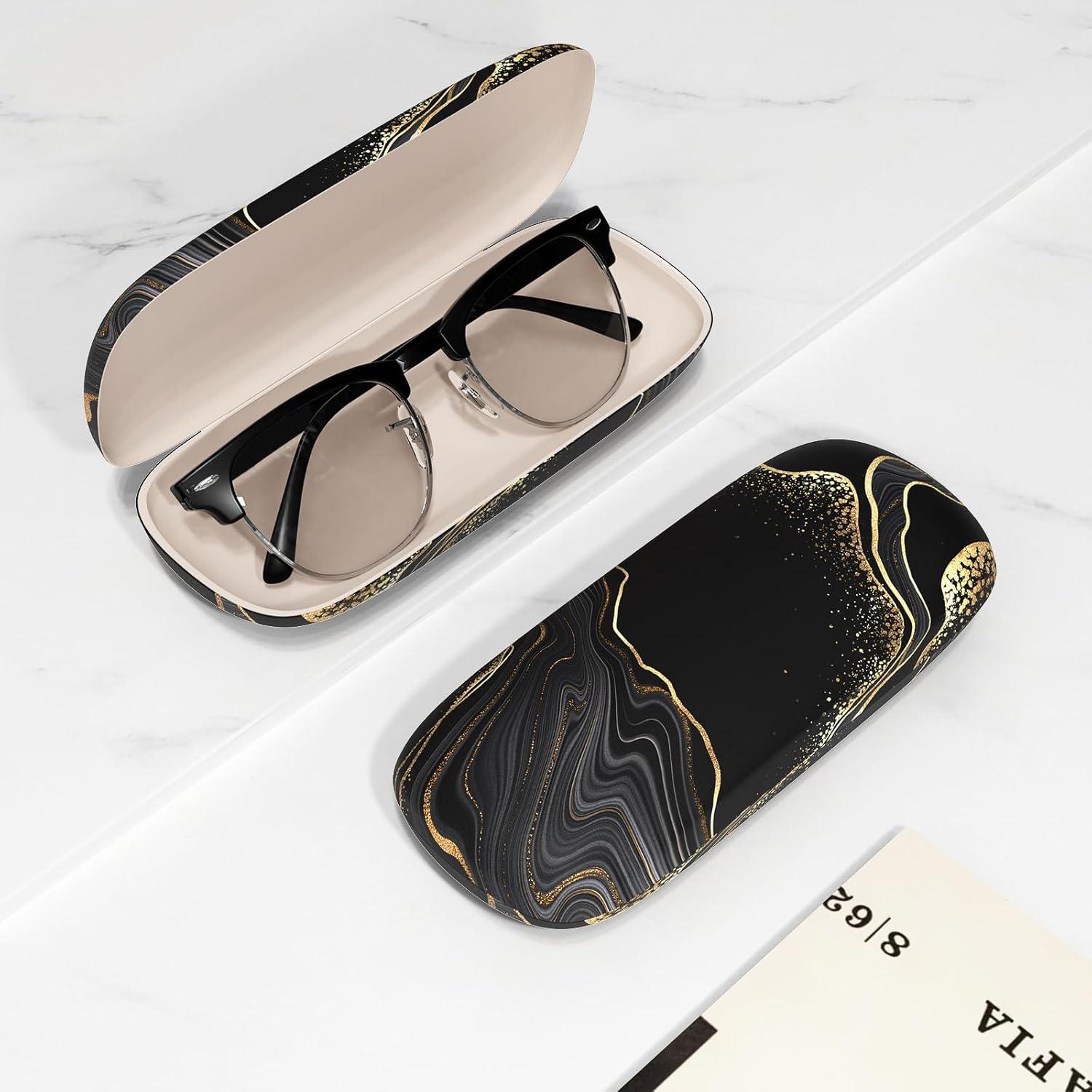 Estuche para Gafas ZAXMEY Duro Universal con Paño Limpieza