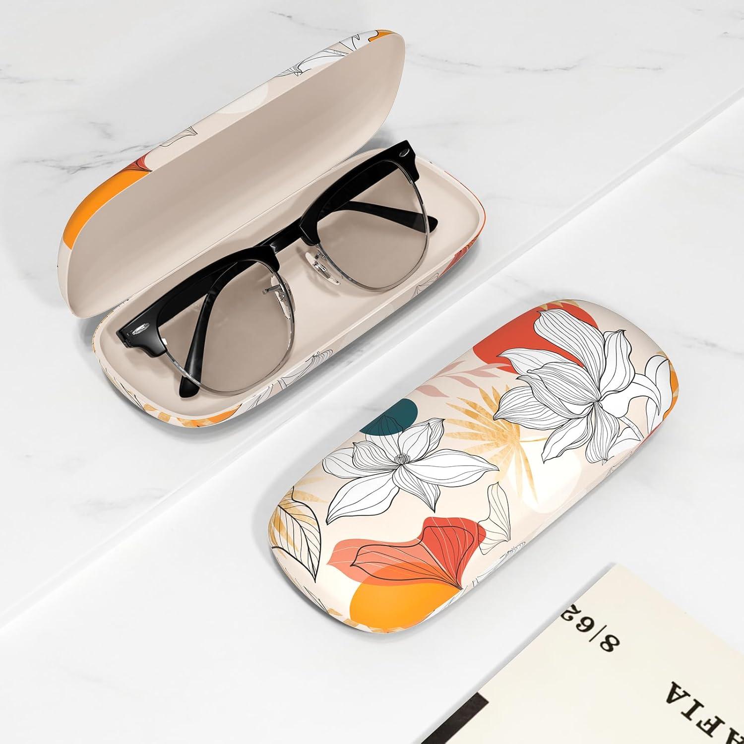 Estuche para Gafas ZAXMEY Duro Universal con Paño Limpieza