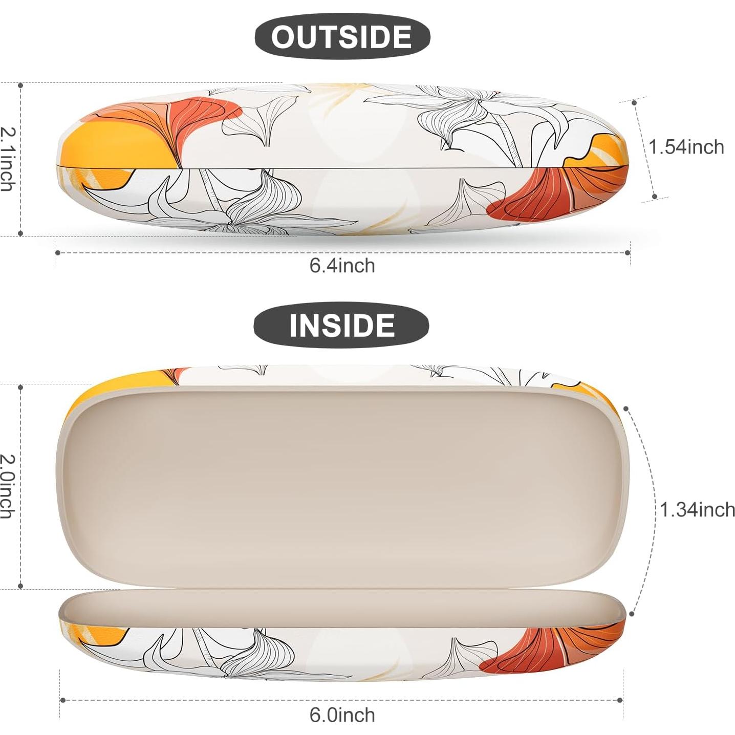 Estuche para Gafas ZAXMEY Duro Universal con Paño Limpieza