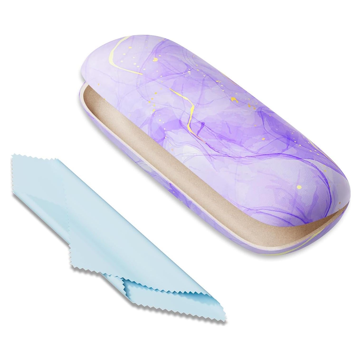 Estuche para Gafas ZAXMEY Duro Universal con Paño Limpieza