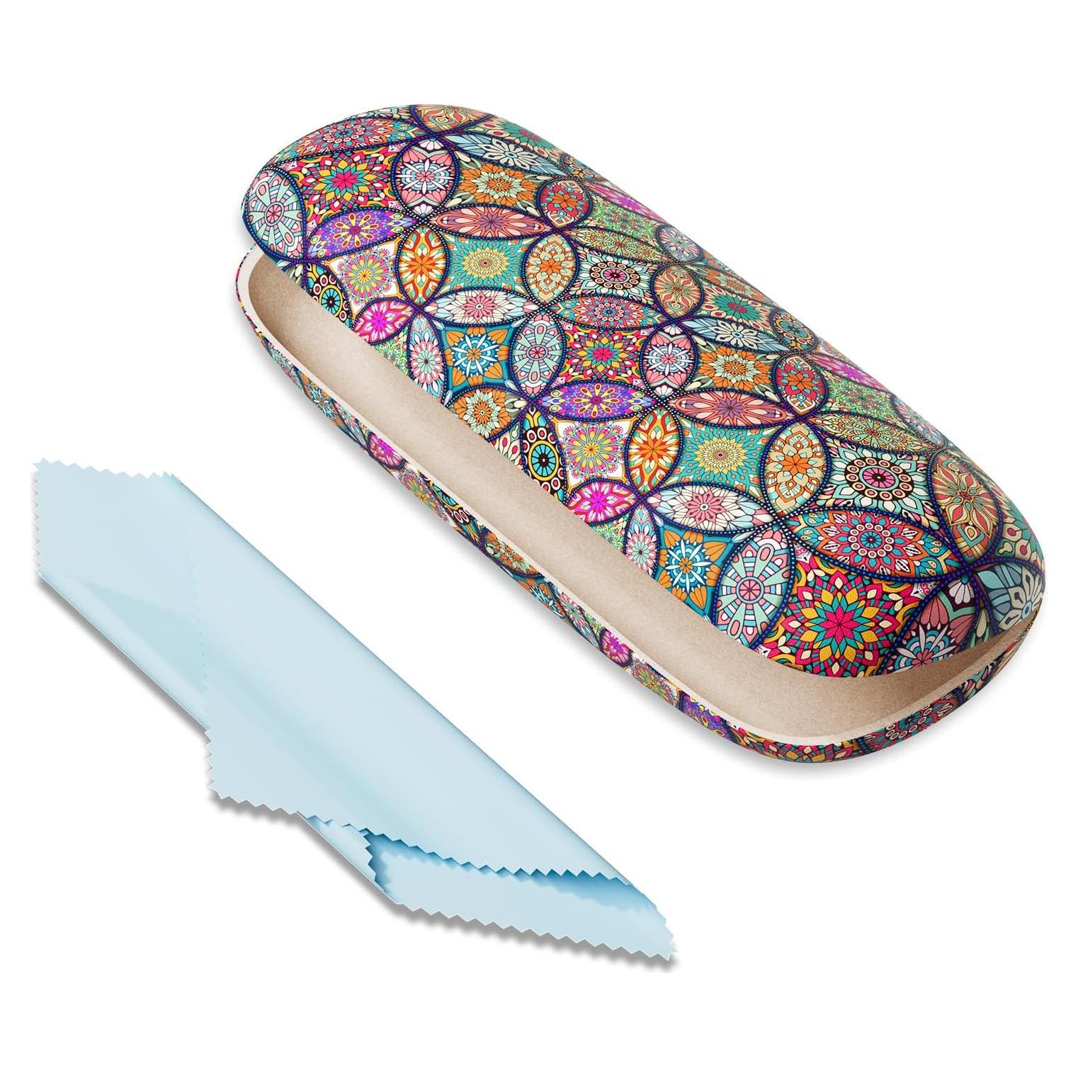 Estuche para Gafas ZAXMEY Duro Universal con Paño Limpieza