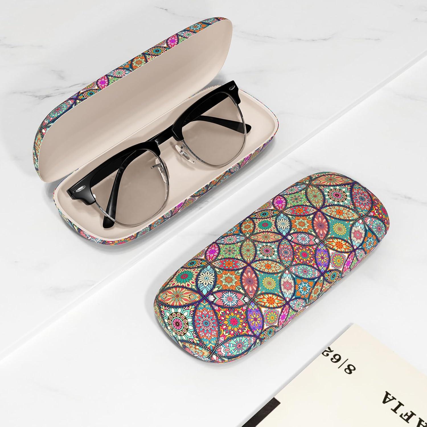 Estuche para Gafas ZAXMEY Duro Universal con Paño Limpieza