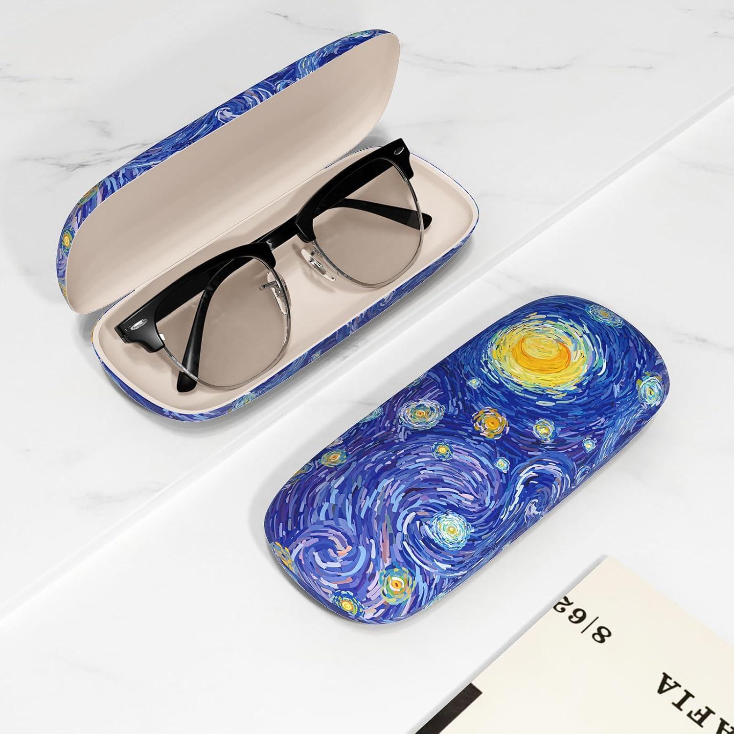 Estuche para Gafas ZAXMEY Duro Universal con Paño Limpieza