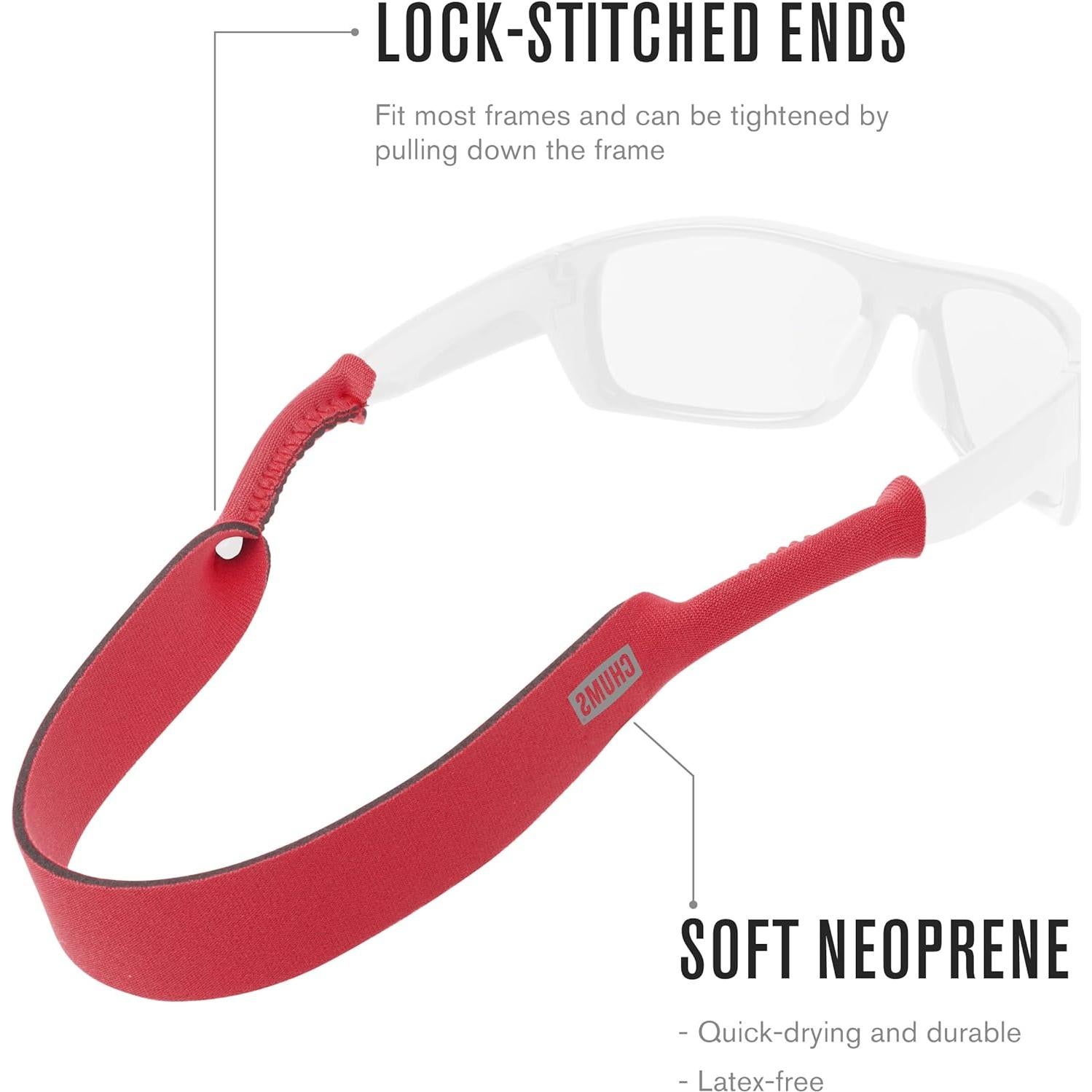 Retenedor de Gafas Chums Neopreno Clásico Flotante 40,64 cm