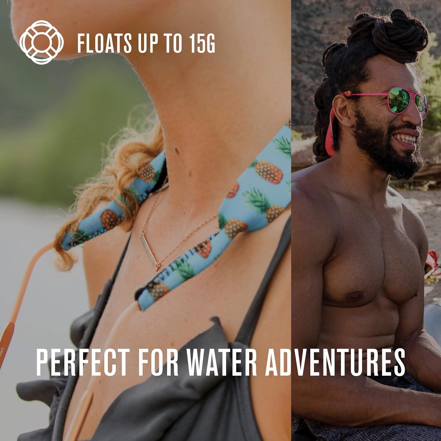 Correa Flotante para Gafas Chums Neopreno Estrellas y Rayas