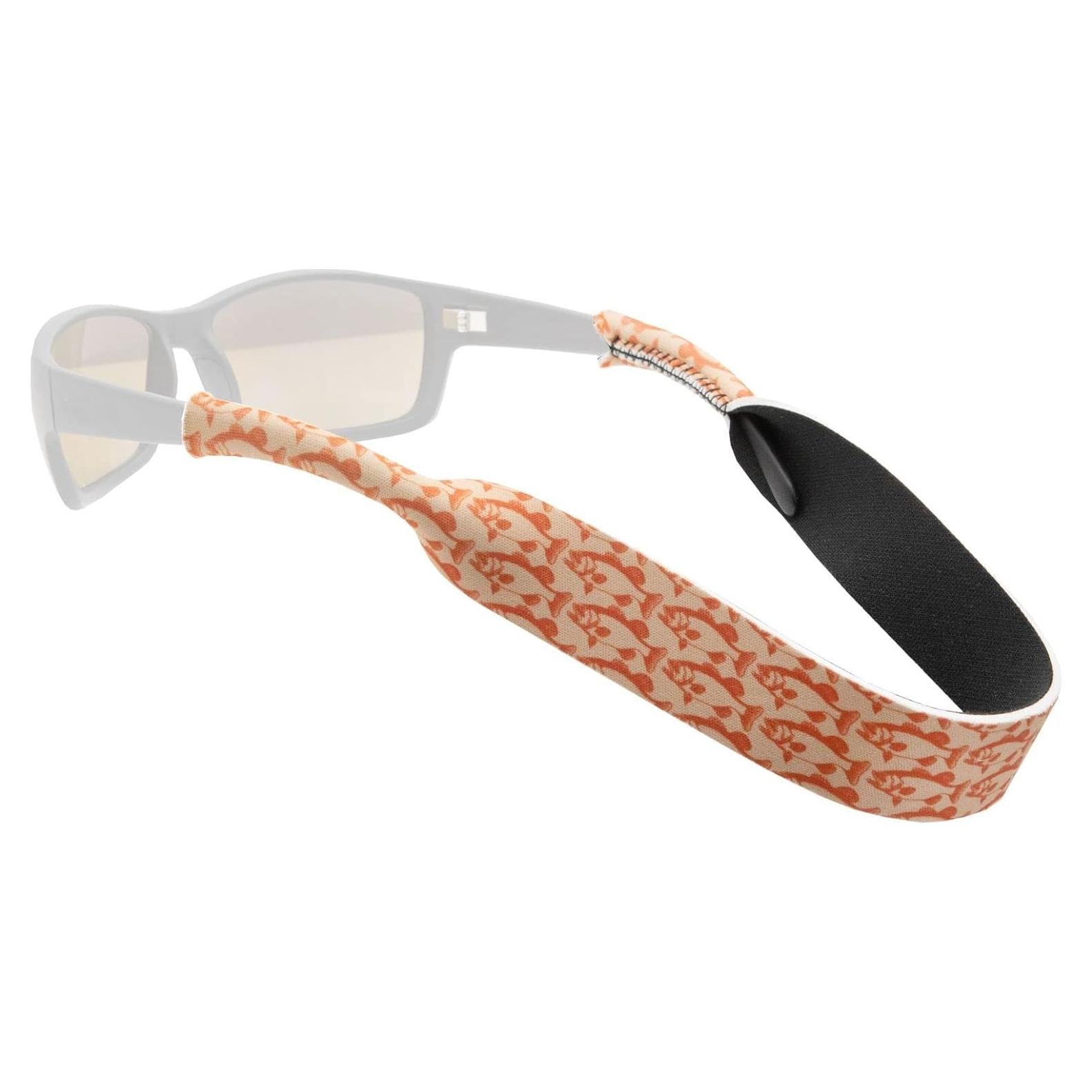 Correa Flotante Chums para Gafas de Sol Neopreno Azul/Naranja