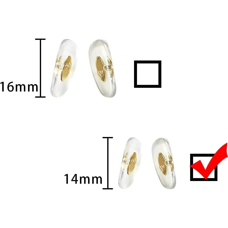 Almohadillas nasales 14 mm HiCycle2 para gafas RB6335