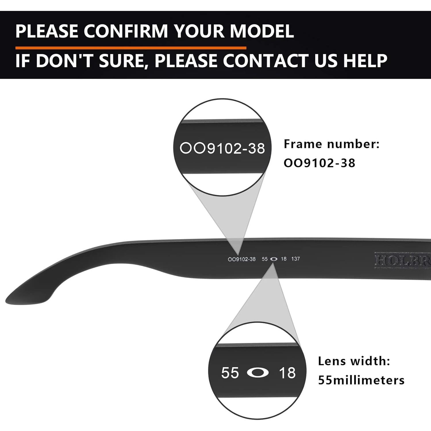 Lentes de Reemplazo Polarizados Alphax para Oakley Holbrook