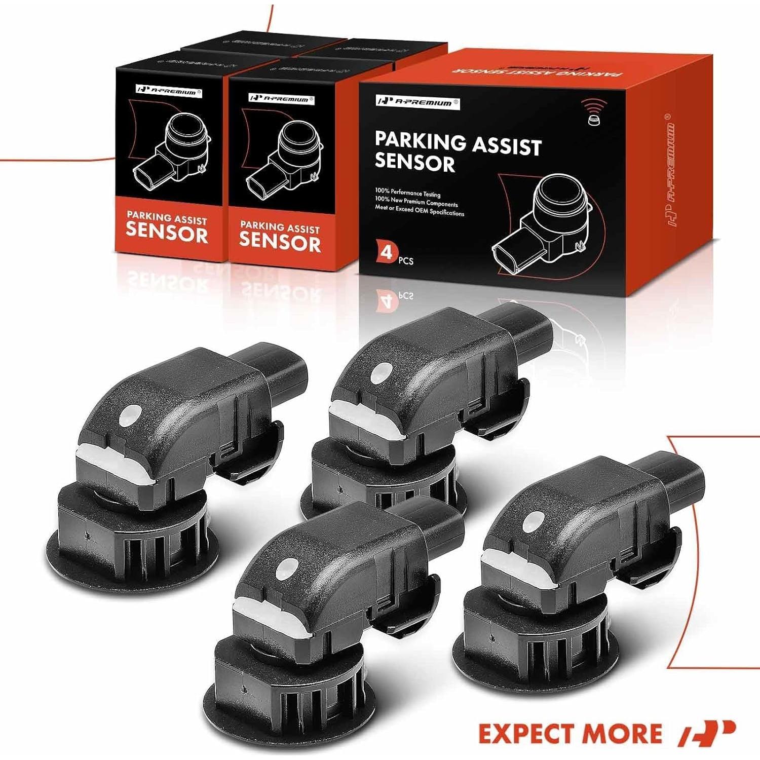 Sensor de Estacionamiento A-Premium 4-PC para Toyota FJ Cruiser