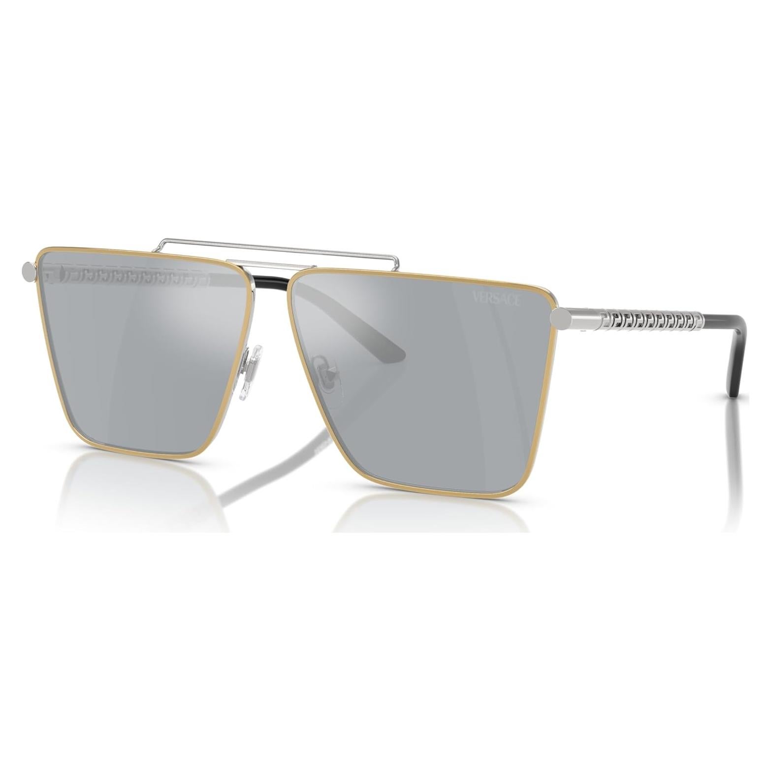 Gafas de sol Versace Hombre Marco Dorado Lentes 64mm