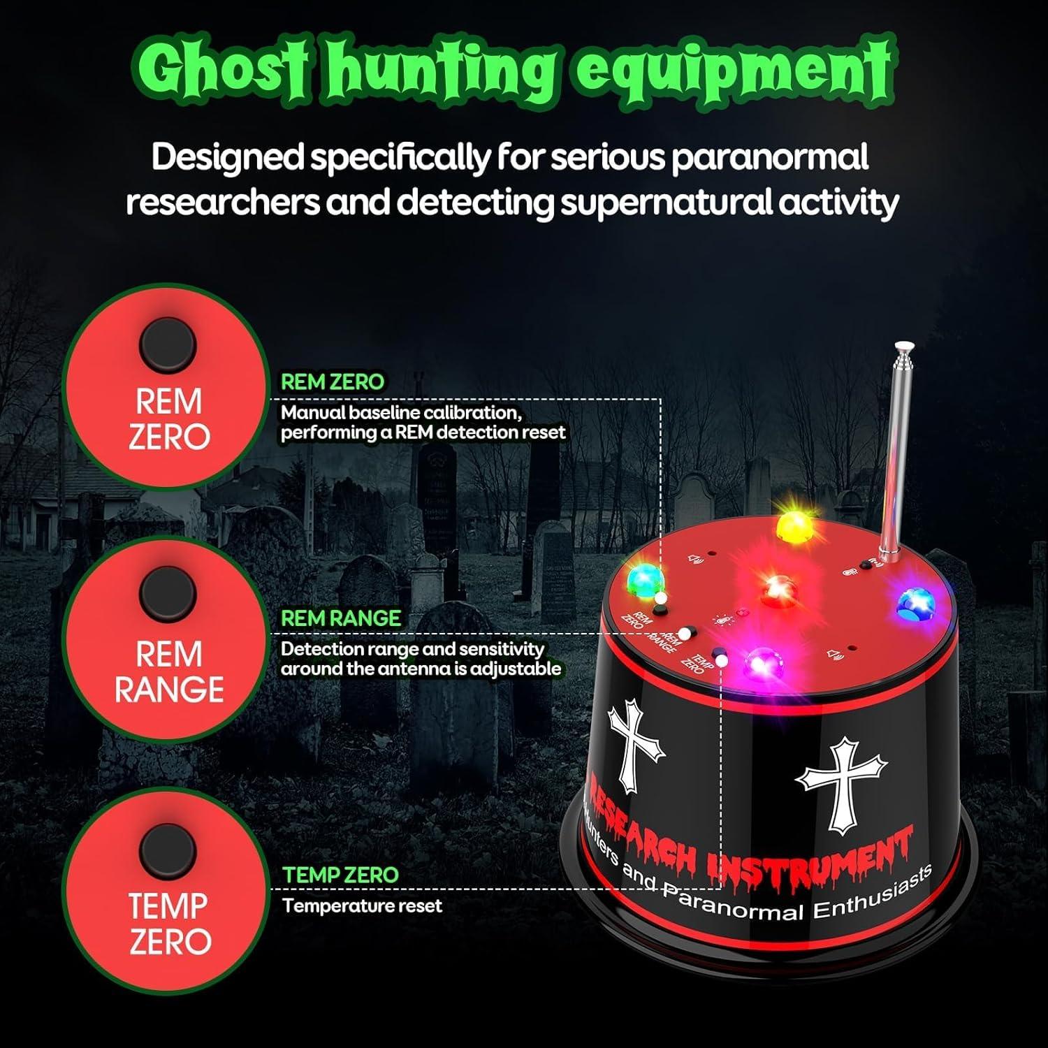 Equipo de Caza de Fantasmas Salahii 01 con Detección de Temperatura