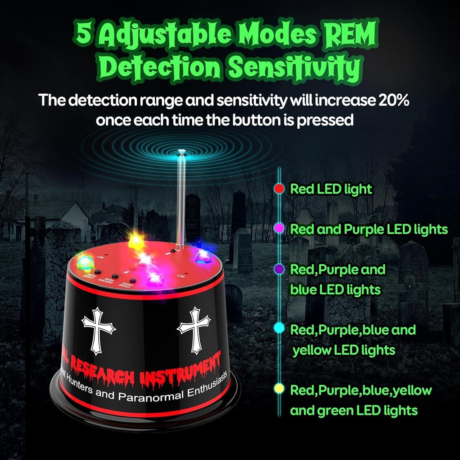 Equipo de Caza de Fantasmas Salahii 01 con Detección de Temperatura