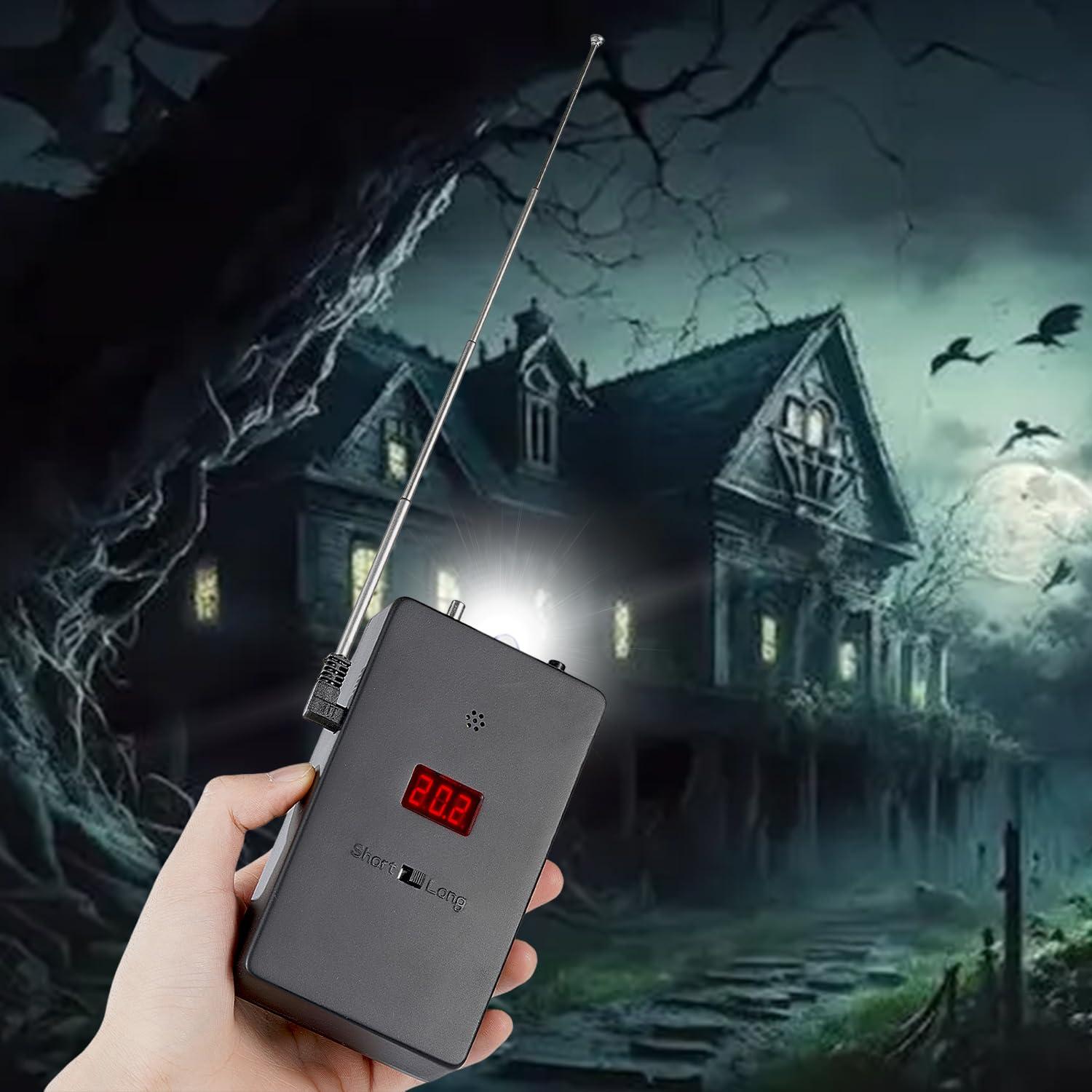 Detector de EMF Paranormal Ghostscoutee 2-en-1 Doble Rango