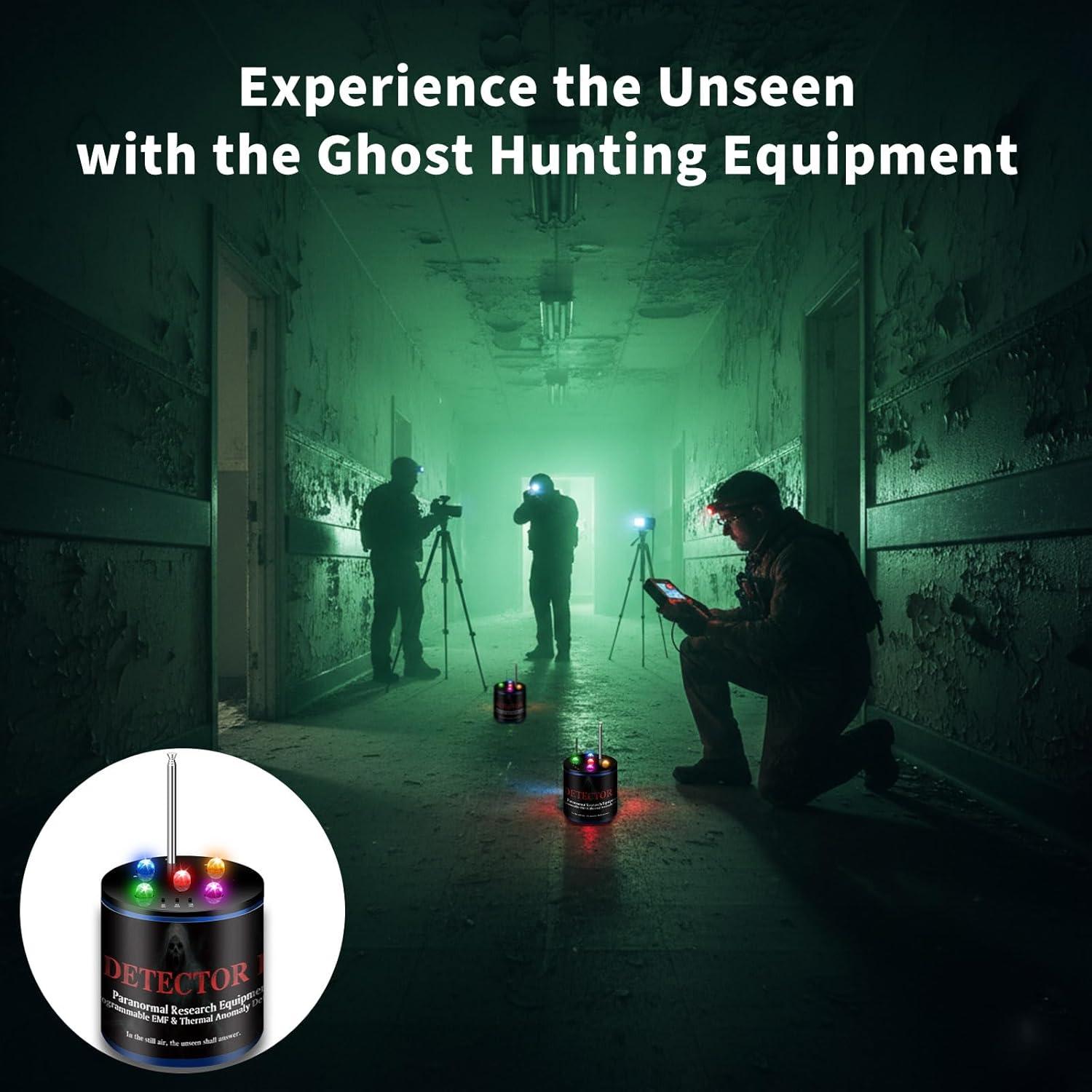 Detector de Fantasmas VORIGY EMT 2.0, Doble Sensor EMF y ATDD