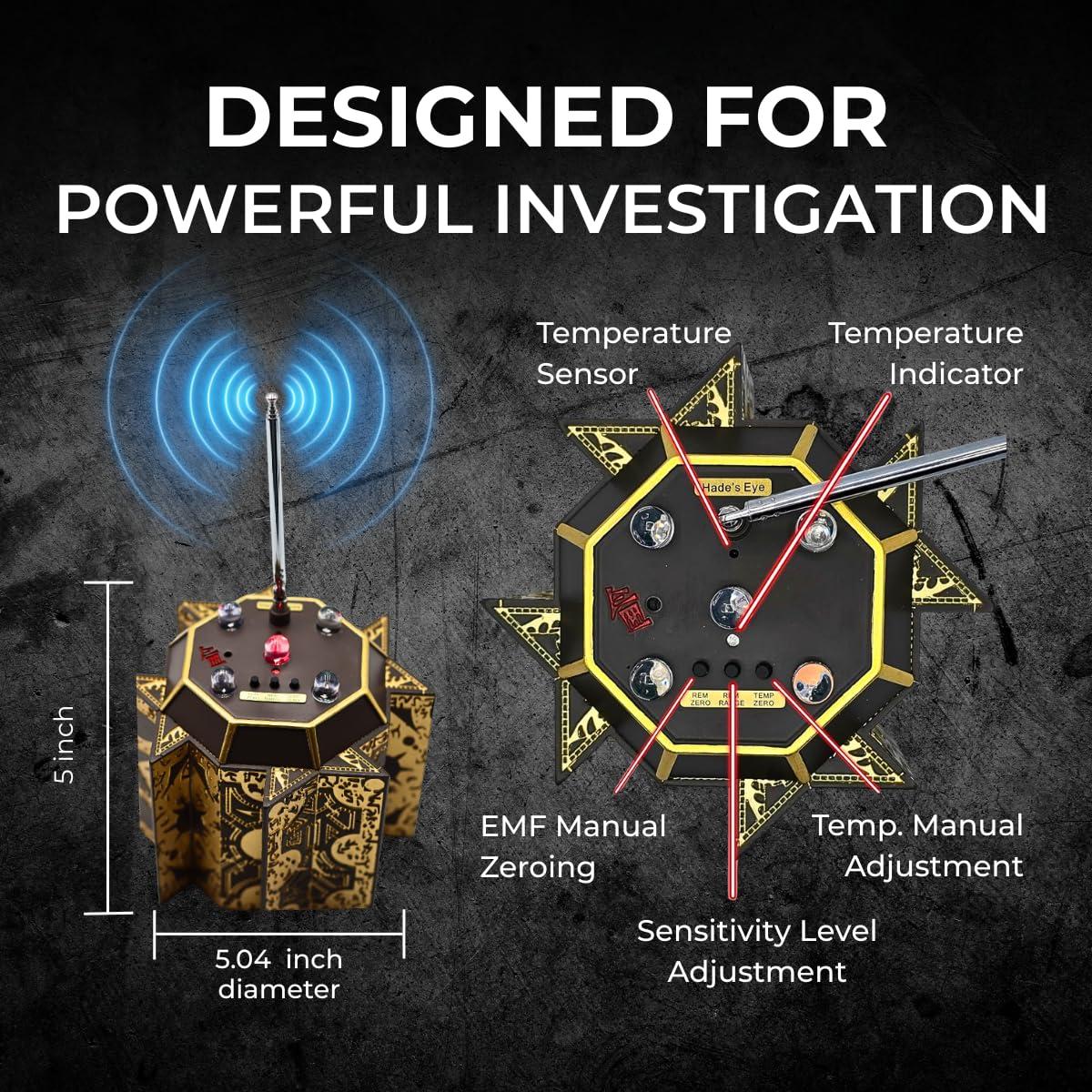 Ojo de Hades TEP-Pod | Sensor Paranormal Compacto Recargable