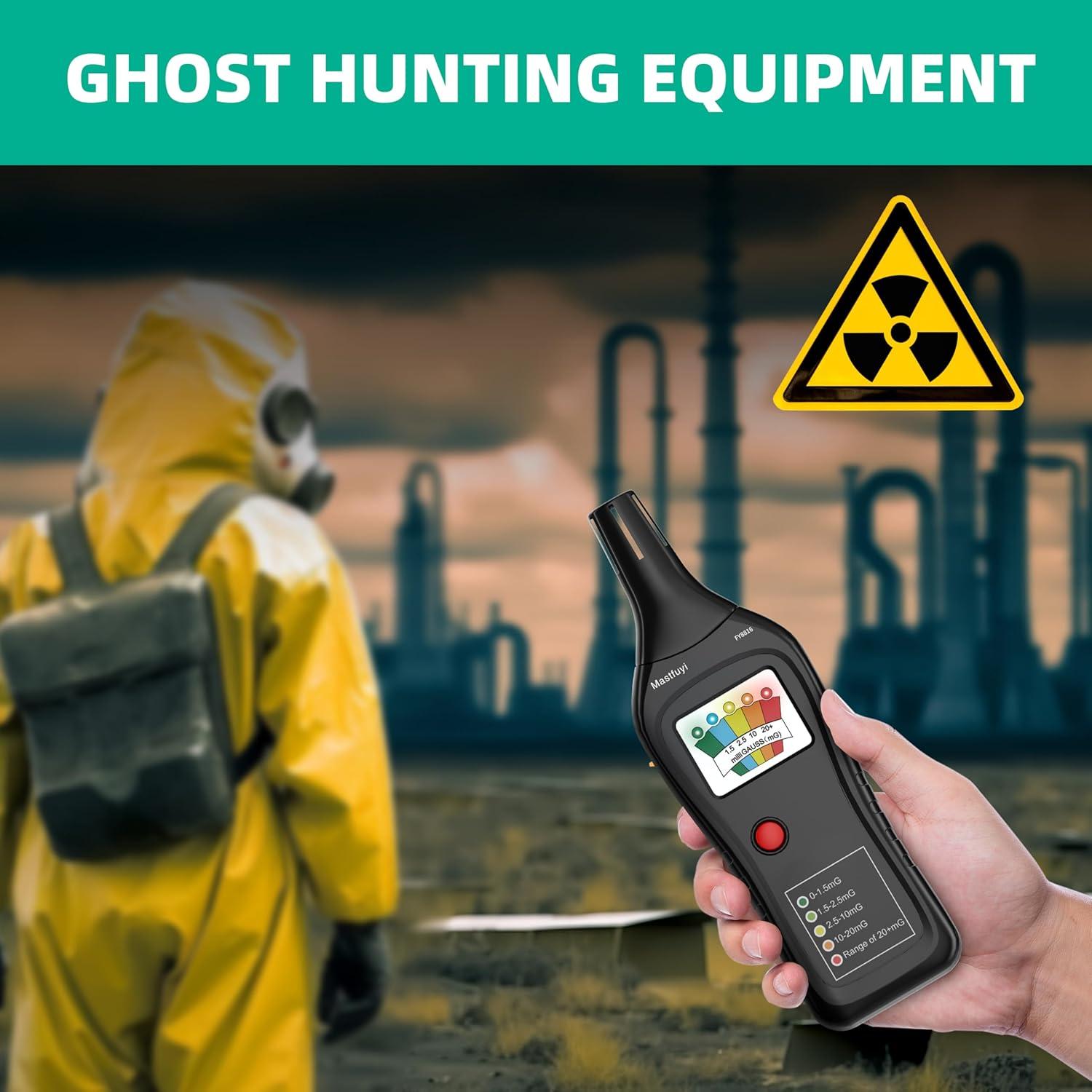 Medidor de EMF Mastfuyi, Detector Electromagnético 30Hz-20kHz