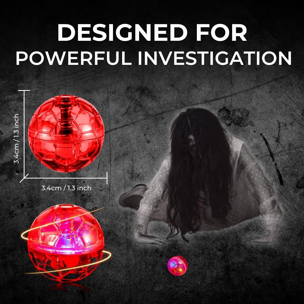 Canica del Diablo US Ghost Adventures - Sensor Iluminado para Caza de Fantasmas