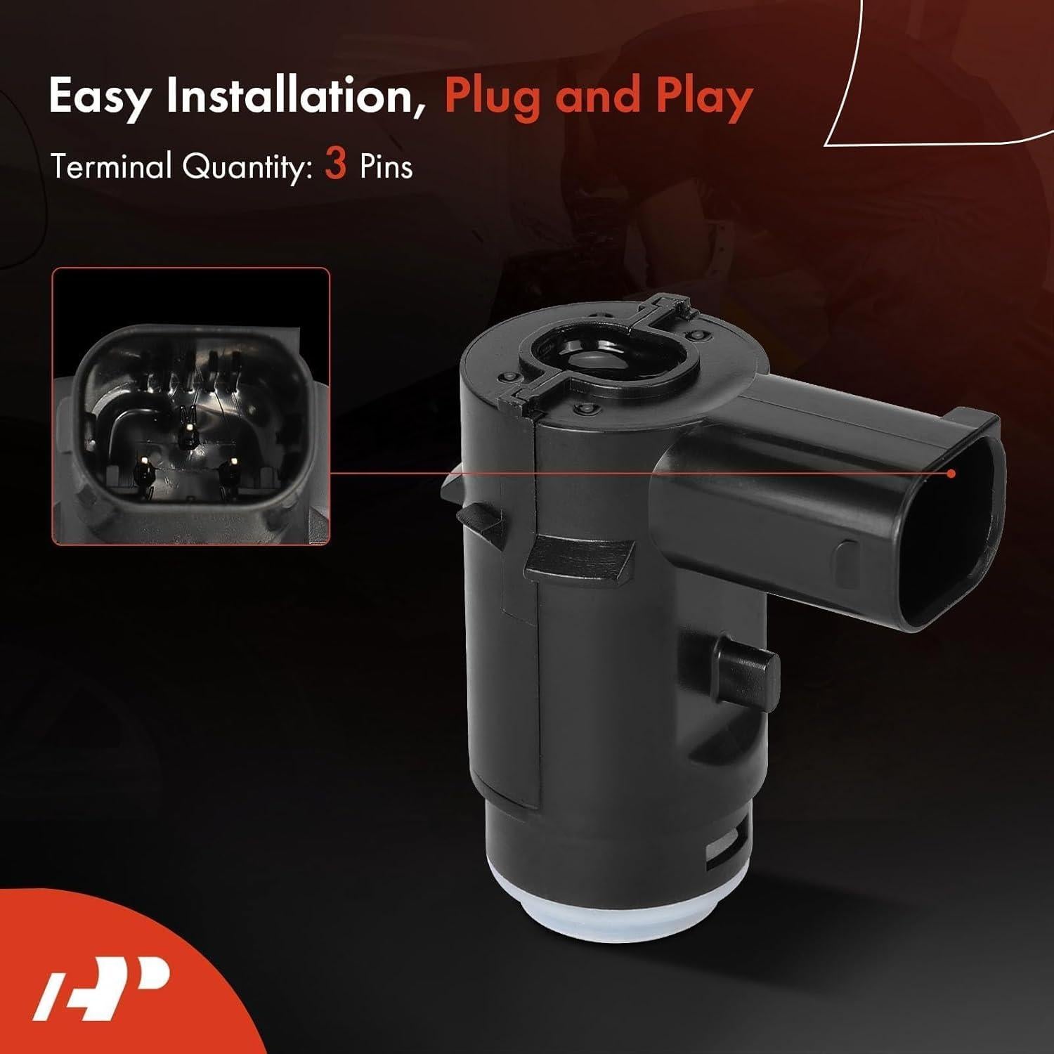 Sensor de Estacionamiento A-Premium 4PC para Ford y Lincoln