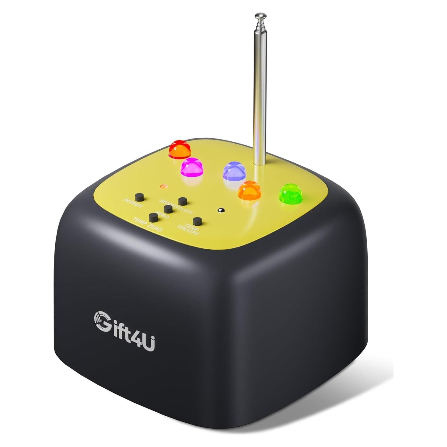 Detector de Fantasmas Gift4U EMF y Temp Portátil 5 Niveles