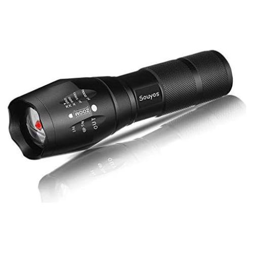 Linterna Infrarroja Souyos 850nm con Enfoque Ajustable