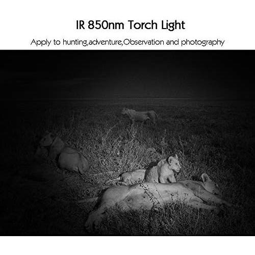 Linterna Infrarroja Souyos 850nm con Enfoque Ajustable