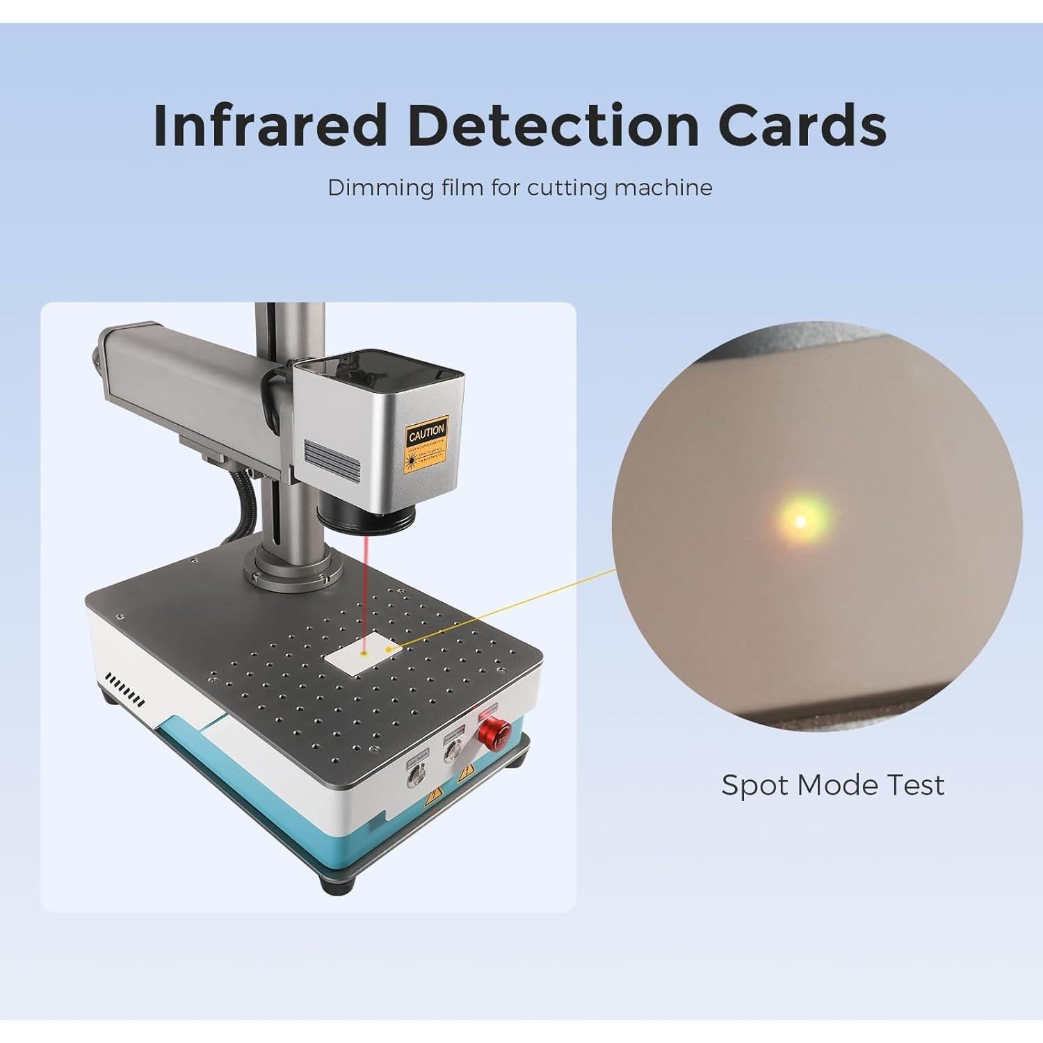 Placa Cerámica Cloudray Tipo A 50x15mm para Detección IR