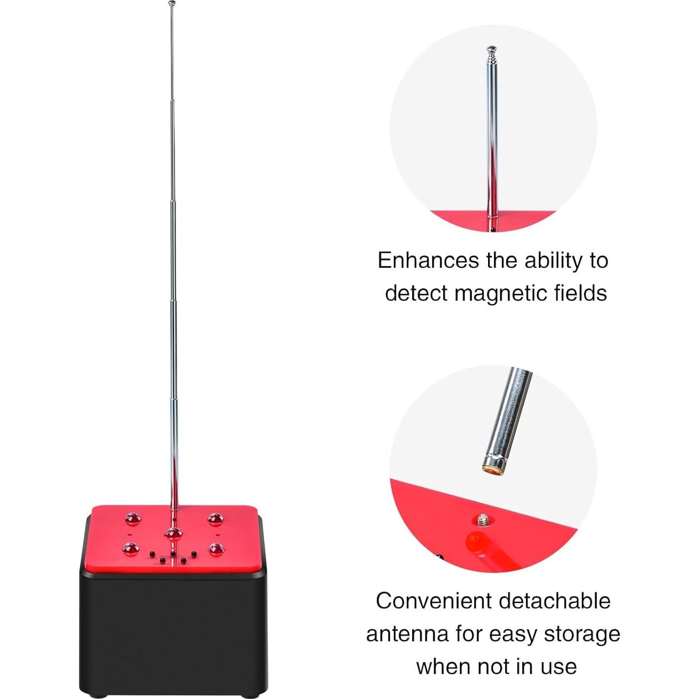Detector de Fantasmas Briidea MK-132 con Sensibilidad Ajustable