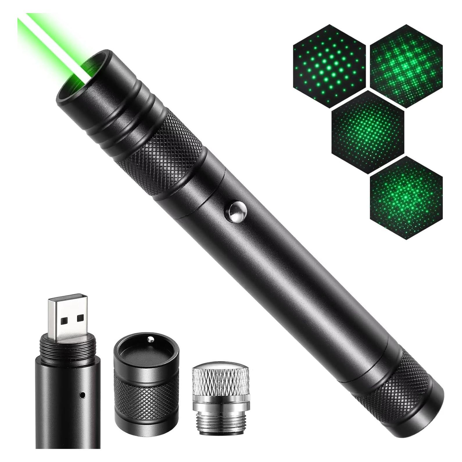 Puntero Lásers Verde Recargable Zugesify ZK-9127 150m