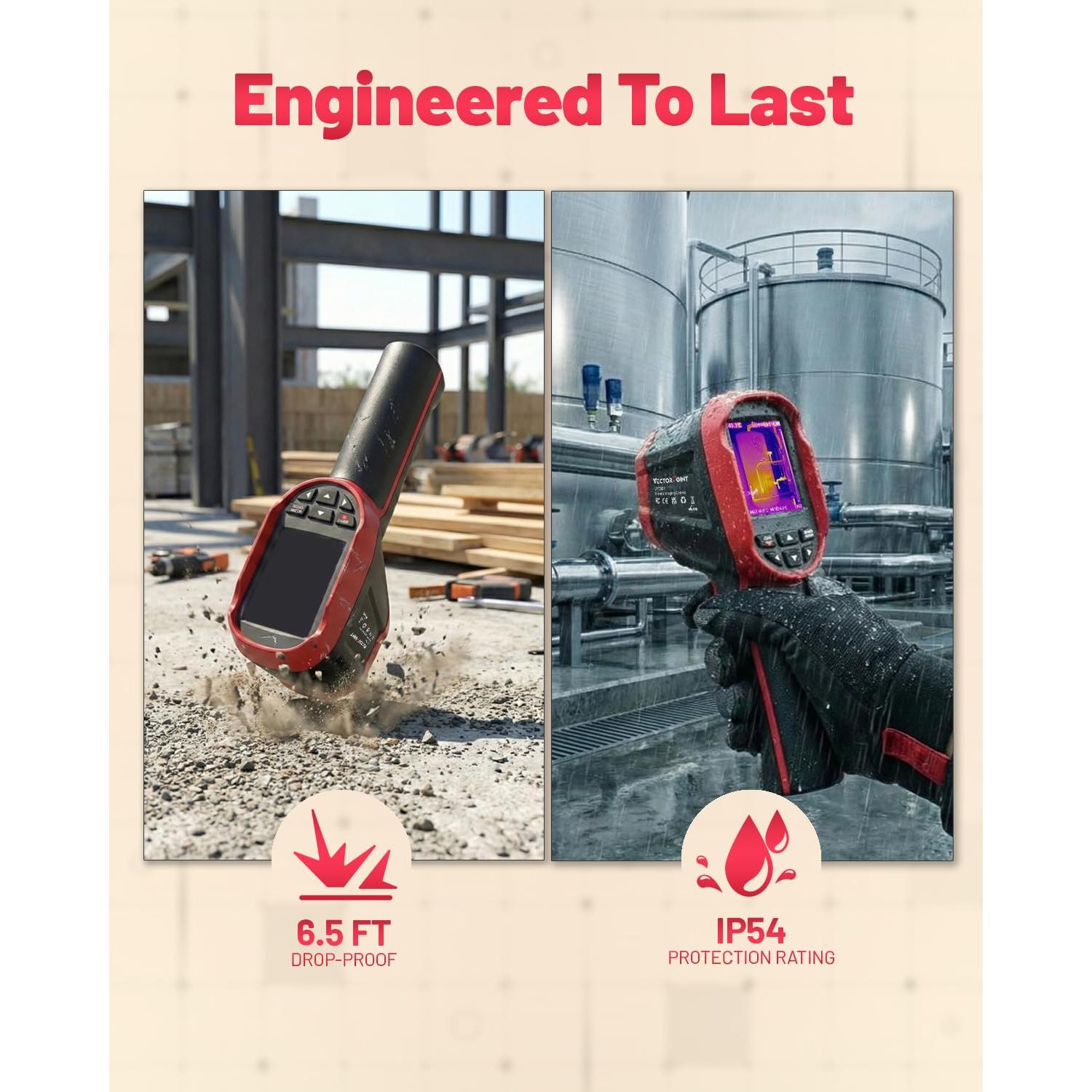 Cámara Térmica VectorPoint VPTC001 240x240, -20°C a 550°C