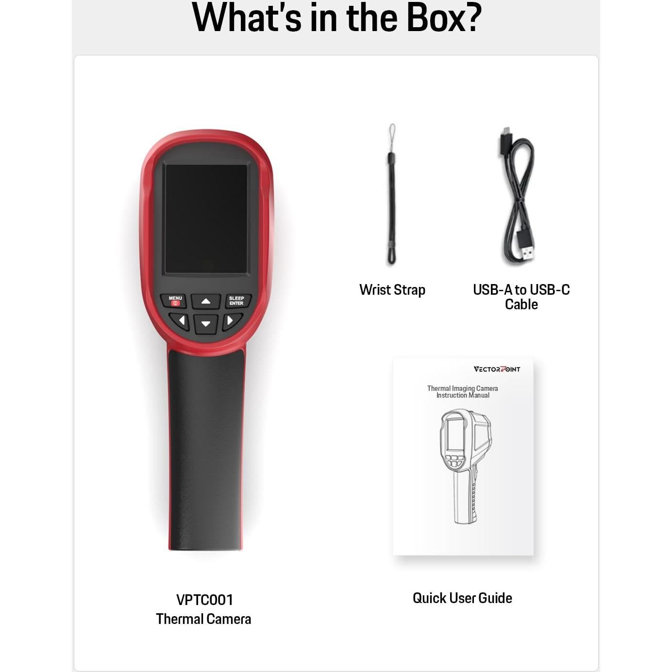 Cámara Térmica VectorPoint VPTC001 240x240, -20°C a 550°C