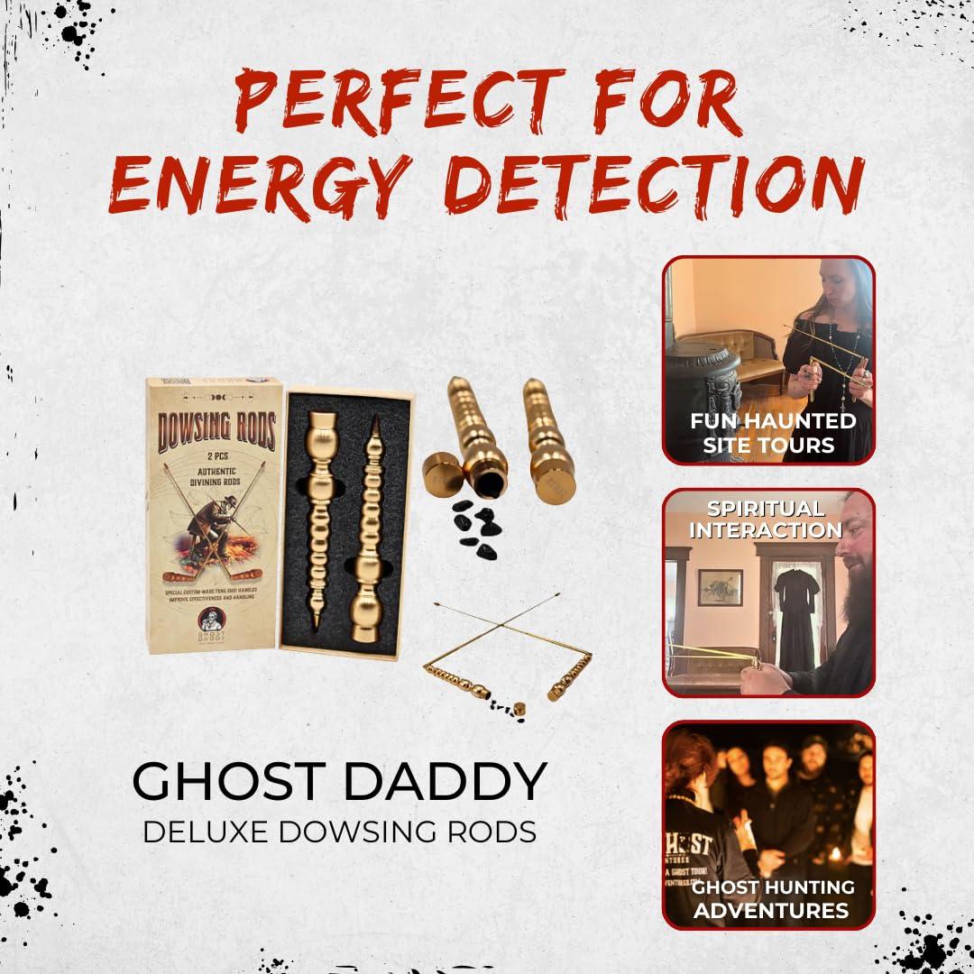 Juego de Varillas de Radiestesia de Cobre US Ghost Adventures 35.56 cm