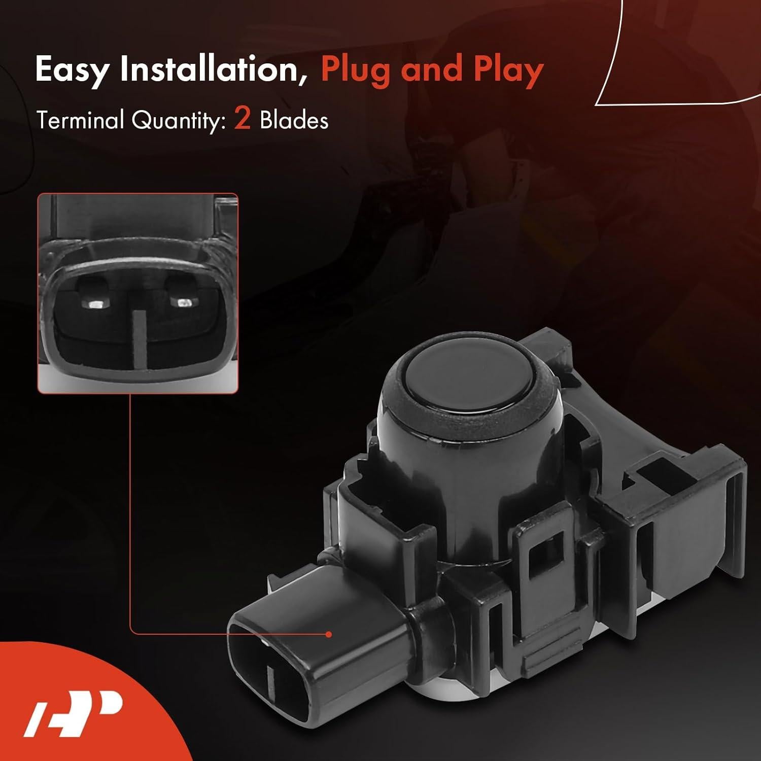Sensor de Estacionamiento A-Premium 4 Piezas para Toyota/Lexus