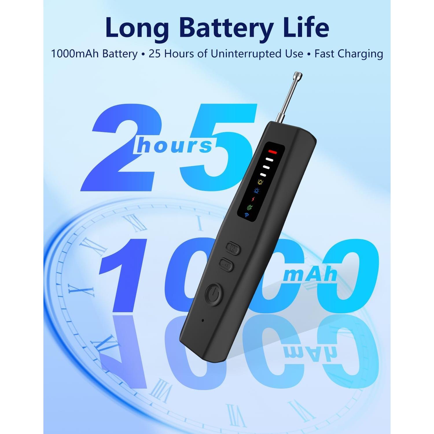 Detector de Cámaras Ocultas Bextgoo T16-DT 6 en 1 Portátil