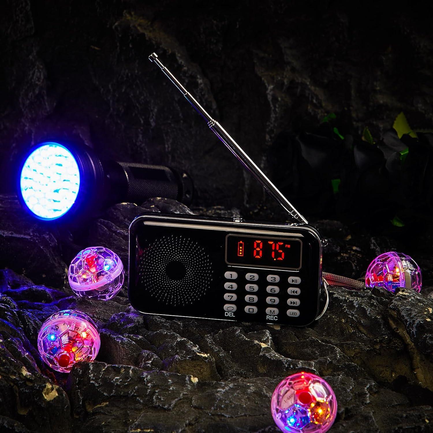 Kit de Caza de Fantasmas Dunzy 6 Piezas con Radio y Linterna UV