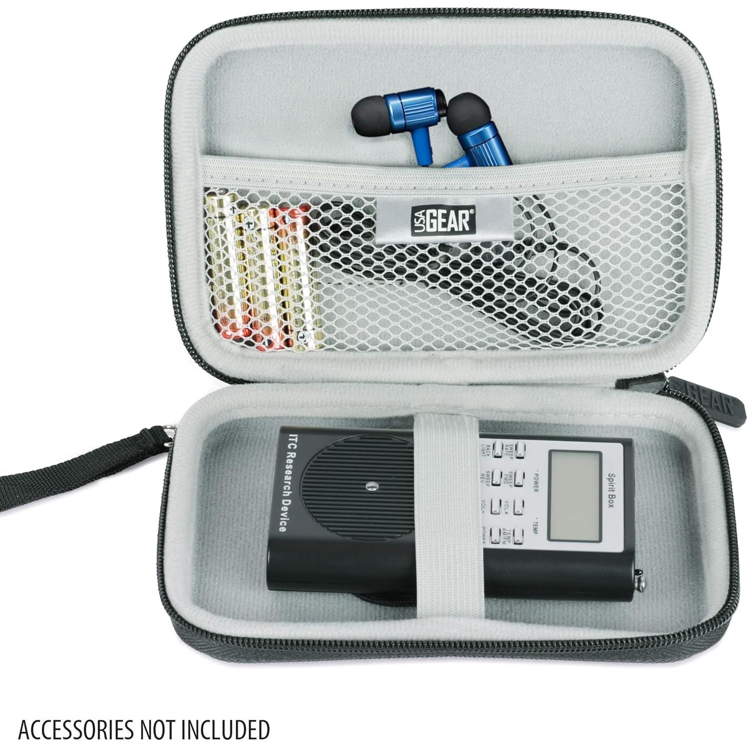 Estuche de Caza de Fantasmas USA Gear - Bolsa Resistente Negra