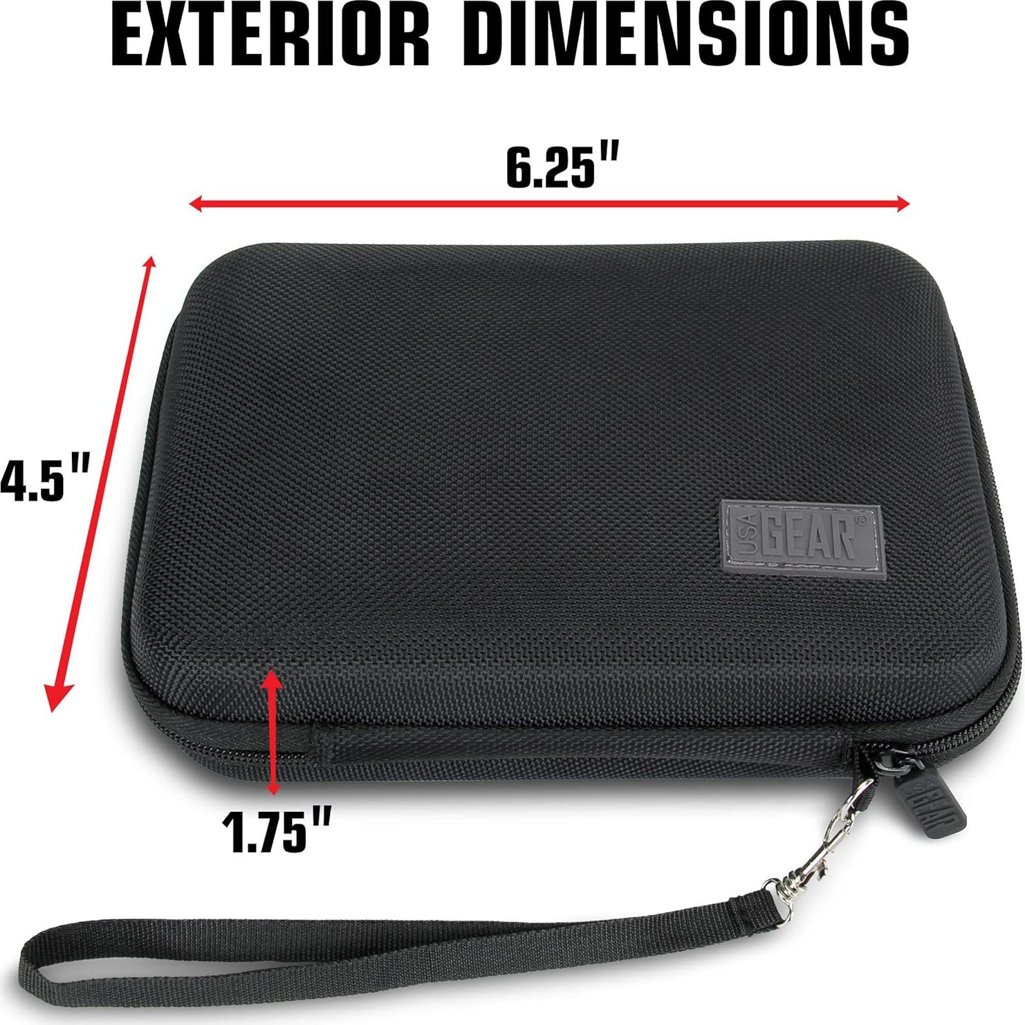 Estuche de Caza de Fantasmas USA Gear - Bolsa Resistente Negra