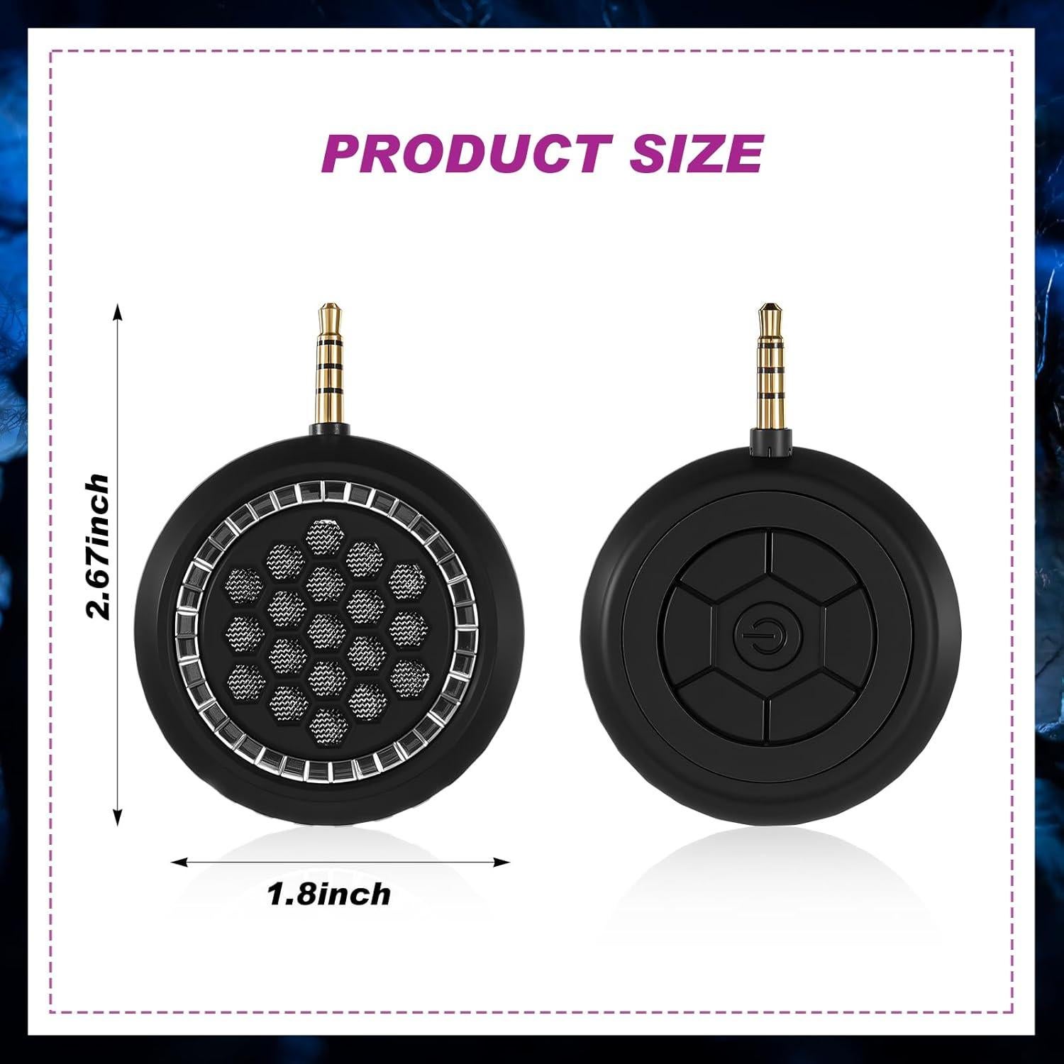 Altavoz de Caza Fantasmas Tellegloww QMF1056 Portátil 4.57cm